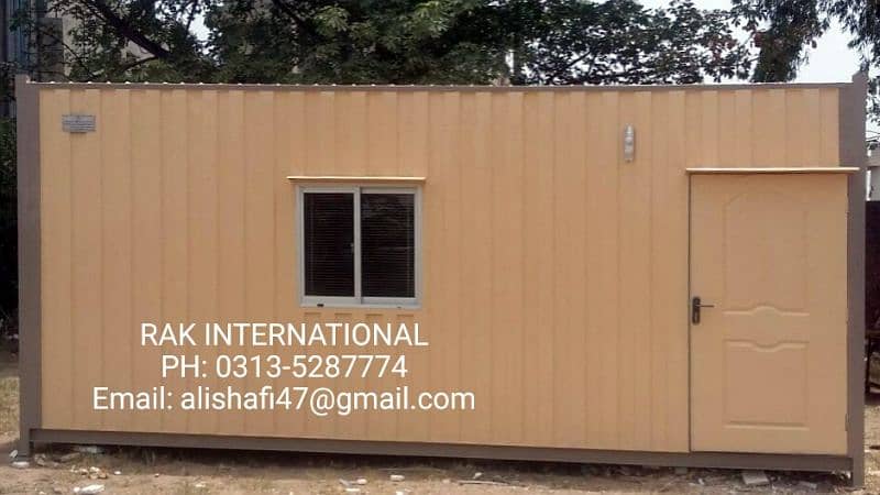 prefab building container office mobile toilet porta cabin guard room 2