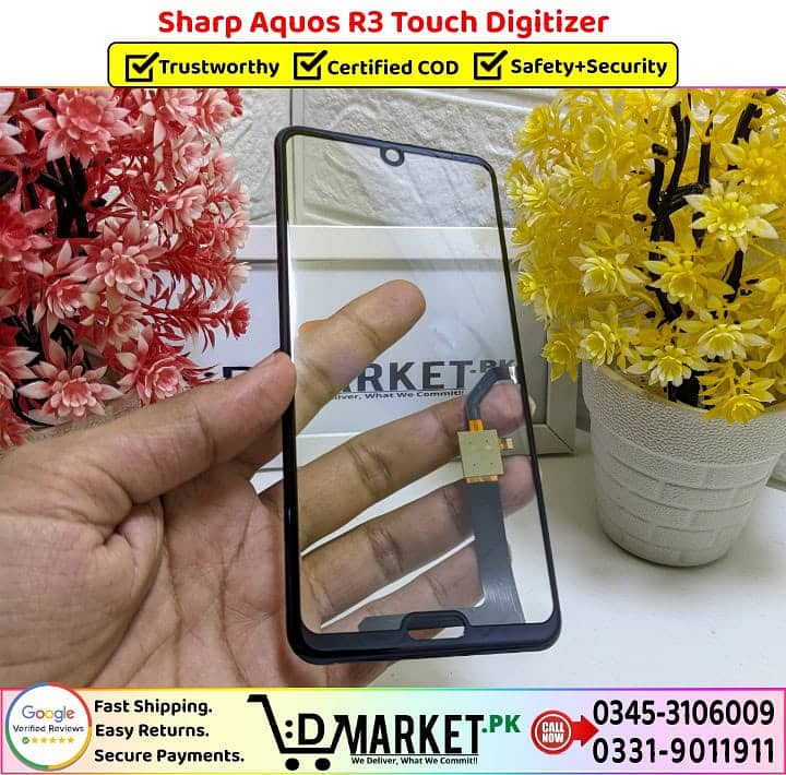 Sharp Aquos R2-R3-R5G Touch+OCA Installed - R3 LCD Panel - DMarket. Pk 2