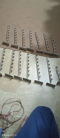 wall iron stand total 23 PC