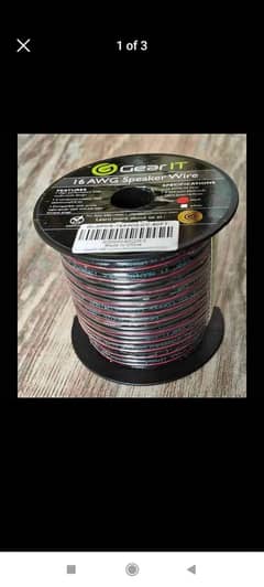 Gear it speaker Wire Available