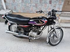 Honda 125 2017 model Rawalpindi number lush condition