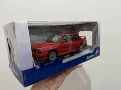 BMW E30 M3 Red 1:18 Diecast Model Car Official BMW Licensed Brand New