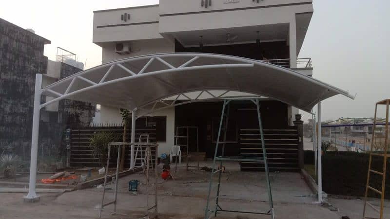 Car Parking sheds Tensile, Fiberglass, acrylic sheds 10