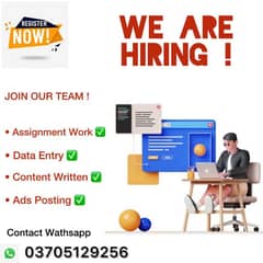 Online job at home/google/easy/part time /full time/