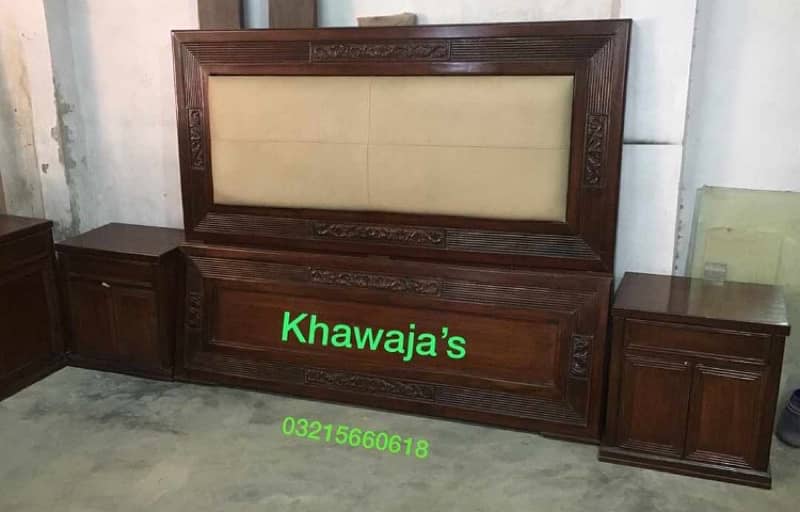 Bed with Dressing ( khawaja’s interior Fix price workshop 1