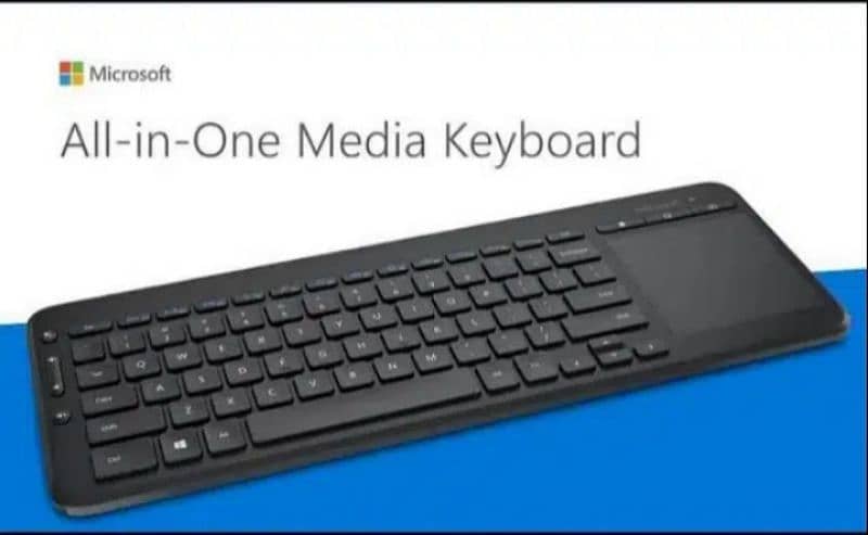 Wireless Microsoft all in one media keyboard 0