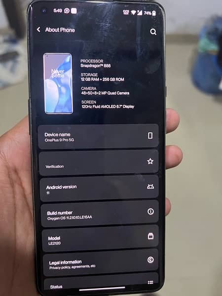 One Plus 9 Pro 5G 1