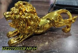 1 pcs golden metal lion for car cash on delivery available