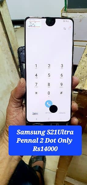 Samsung S21Ultra Mobile Pennal LEDs 9