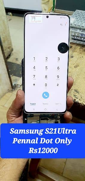 Samsung S21Ultra Mobile Pennal LEDs 14