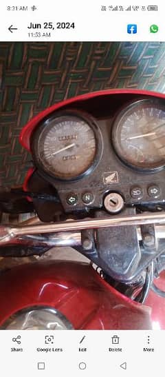 Honda deluxe 125 all dacomint clear oregnal all part sanghar nbr