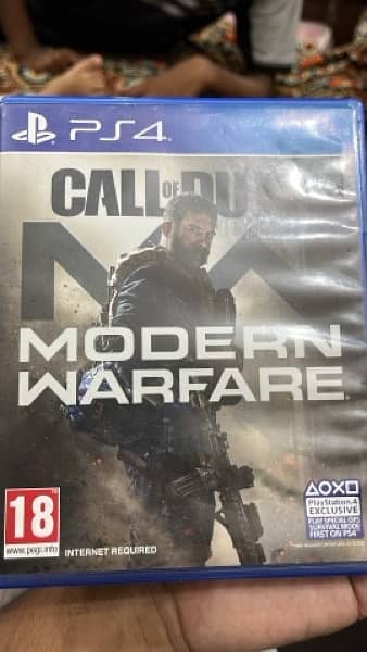 call of duty modern warfare ps4 0