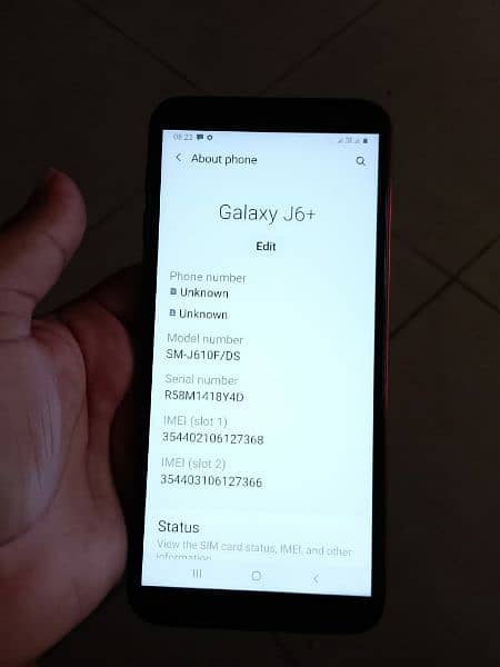 Samsung Galaxy j6+ plus 6