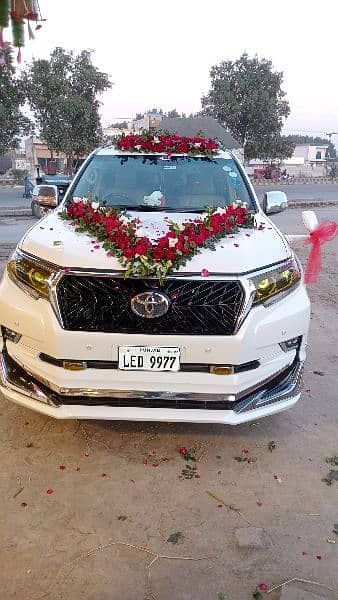 Decor car's beds on wedding 14