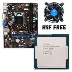 i5 4590 4th Gen Motherboard Processor Package