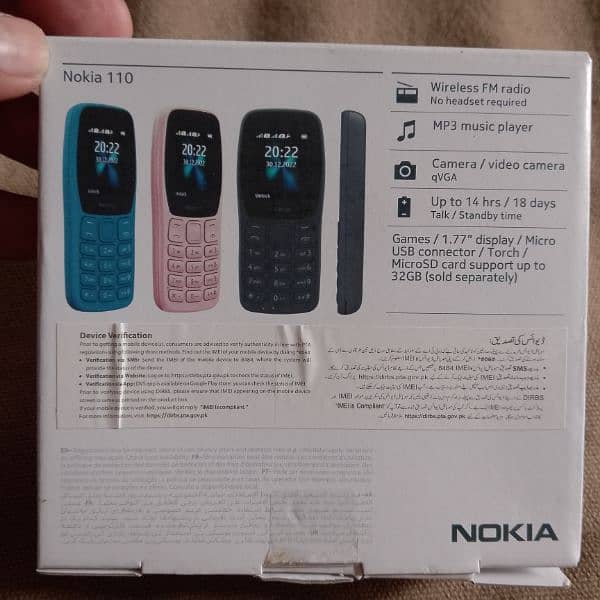 nokia 110 original for sale 1