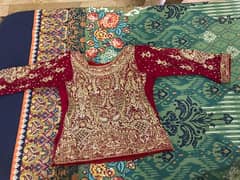 bridal lehnga/ Baarat bridal dress / branded bridal dress