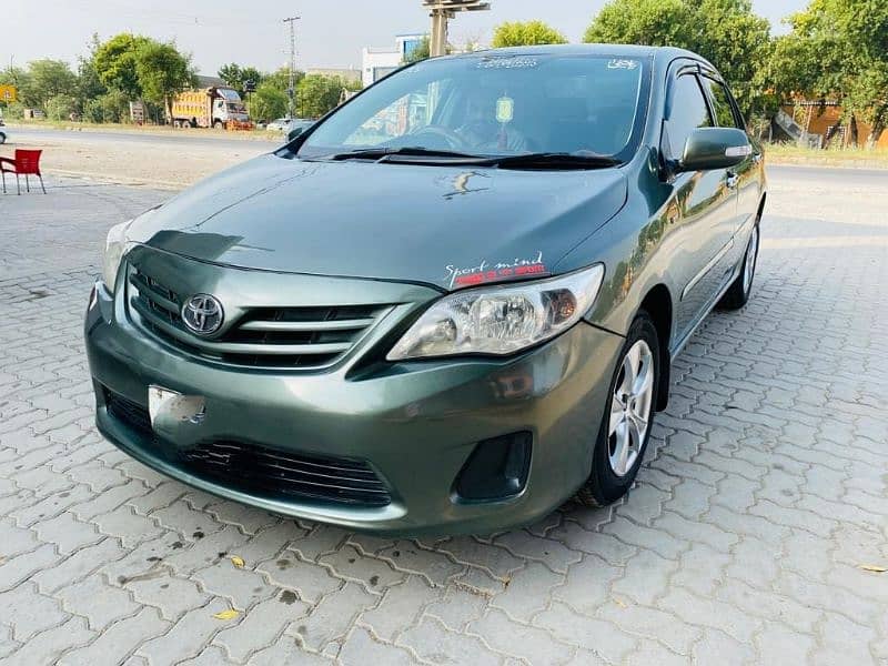 Toyota Corolla GLI 2011 model 2012 registered 1