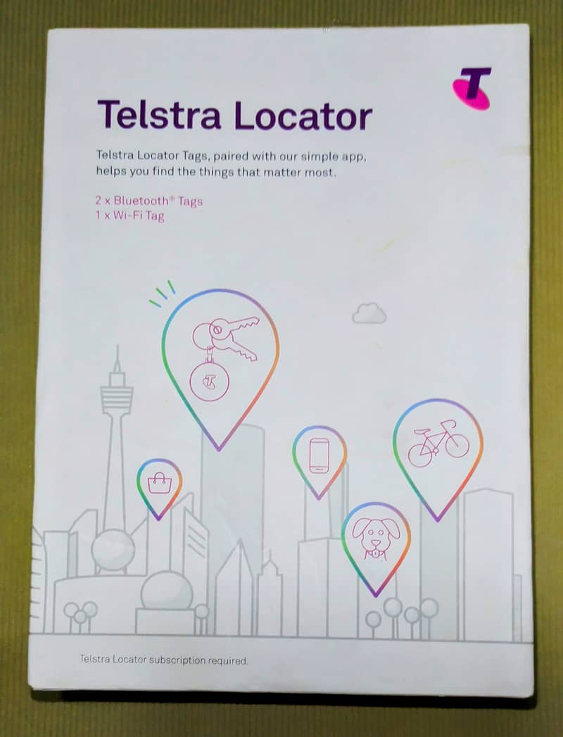 3 in 1 Telstra Tags Locator GPS WiFi Bluetooth 1