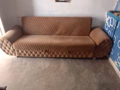 1 singal peec sofa com bed