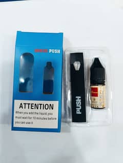 Argus push refill vape device