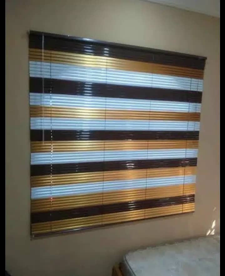 Window blinds, Wood floor, Pvc tile floor, Pvc strip floor 3