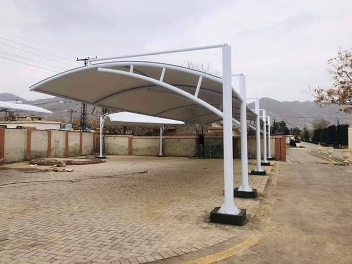 Tensile Sheds/Fiber glass/Sheets/Car parking Services in Lahore 5