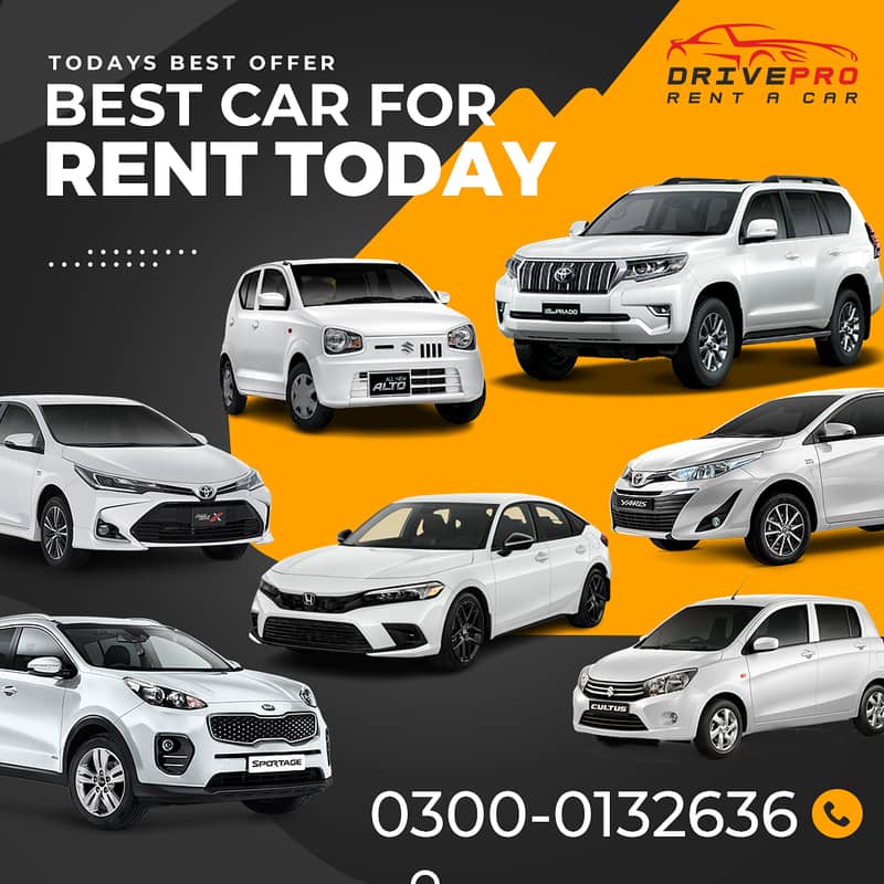 Rent A Car With & Without Driver 0