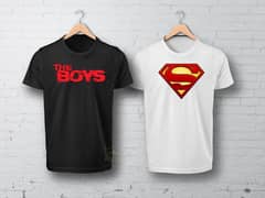 Cotton Jersey printed T-shirts pack of 2 free delivery 03288070558 0