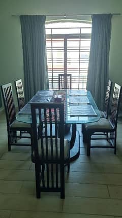 dinning Table with 6 chairs