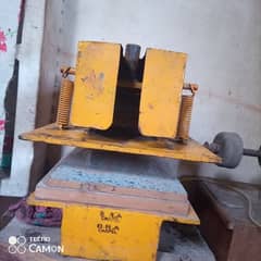 Hawai chappal making machine complete setup for sale