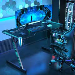 Gaming Desk, Office & Live streamer, Gaming Computer Desk