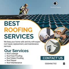 Bathroom Leakage, Roof Waterproofing, Roof Heat Proofing Services