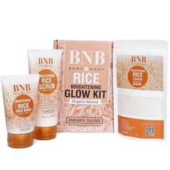 BNB Rice whitening And Glowing facial kit