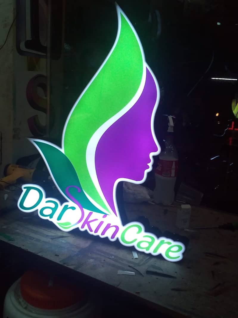 3D LOGO/3D Signage/Sign Board/Acrylic Sign/Panaflex SignBoard/flex 3