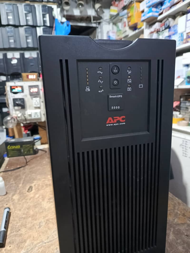 apc smart ups 3000va tower model 48v 2700w  fresh stock avaiable 9