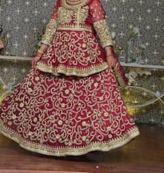 Barat bridal lehnga (one touch)