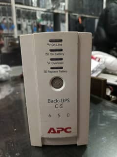 apc ups cs 650va for computer,cctv, games and other devisec backup 0