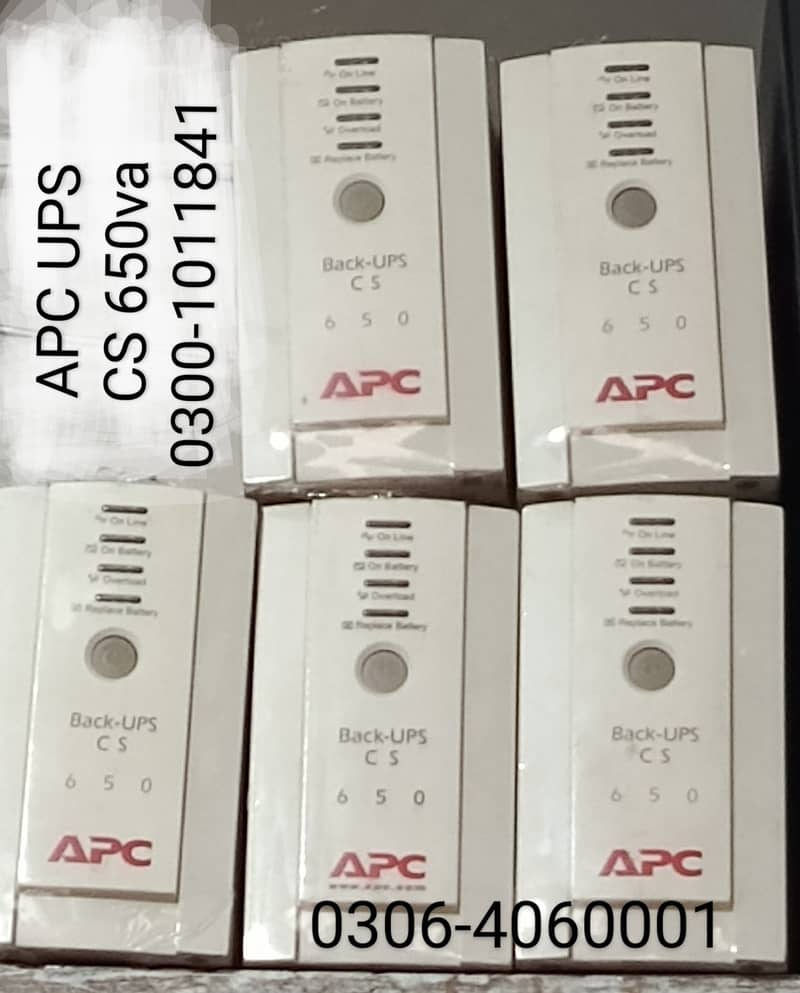 apc ups cs 650va for computer,cctv, games and other devisec backup 2