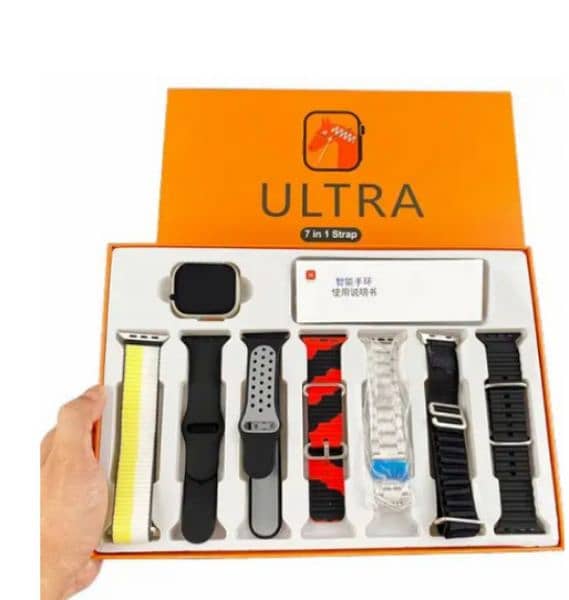 Ultra Smart Watch With 7 Straps 2