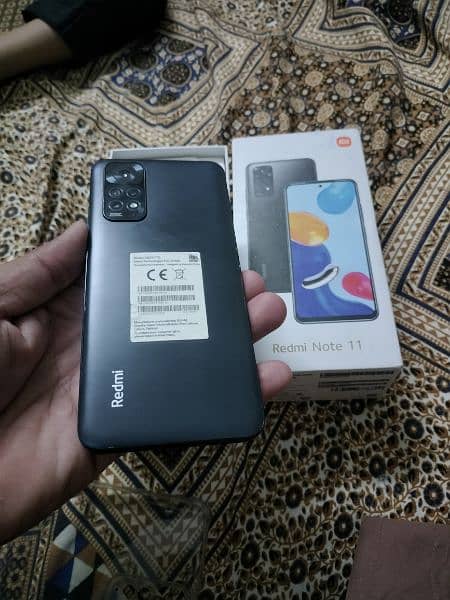 REDMI NOTE 11 COMPLETE BOX 6GB RAM 128GB MEMORY BEST CONDITION 12