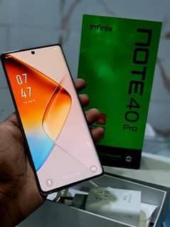 Infinix note 40 Pro pta approved 03481515727Watsapp