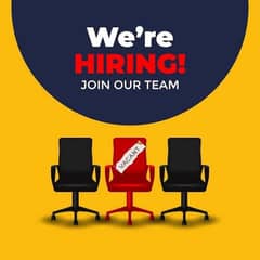 We are Hiring 2 Office Receptionist Female Only