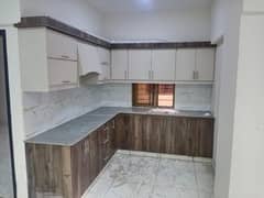 FOR RENT - 2ND FLOOR 3 BEDDD FLAT (WEST OPEN-CORNER) IN KINGS COTTAGES PHASE-2 GULISTAN E JAUHAR BLOCK-7 KARACHI 0