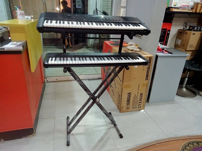 Piano Keyboard Double Stand 3