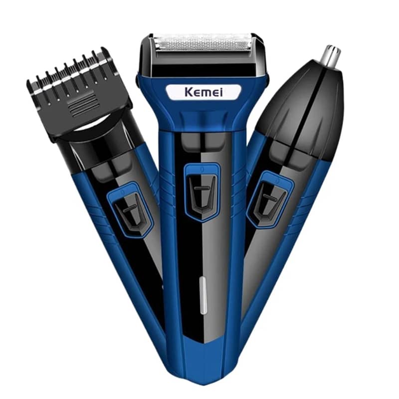 3 In 1 Rechargeable Hair Clipper Shaver beard Styling Trimmer Hair Rem 0