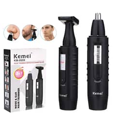 2 In 1 Rechargeable Hair and Nose Trimmer