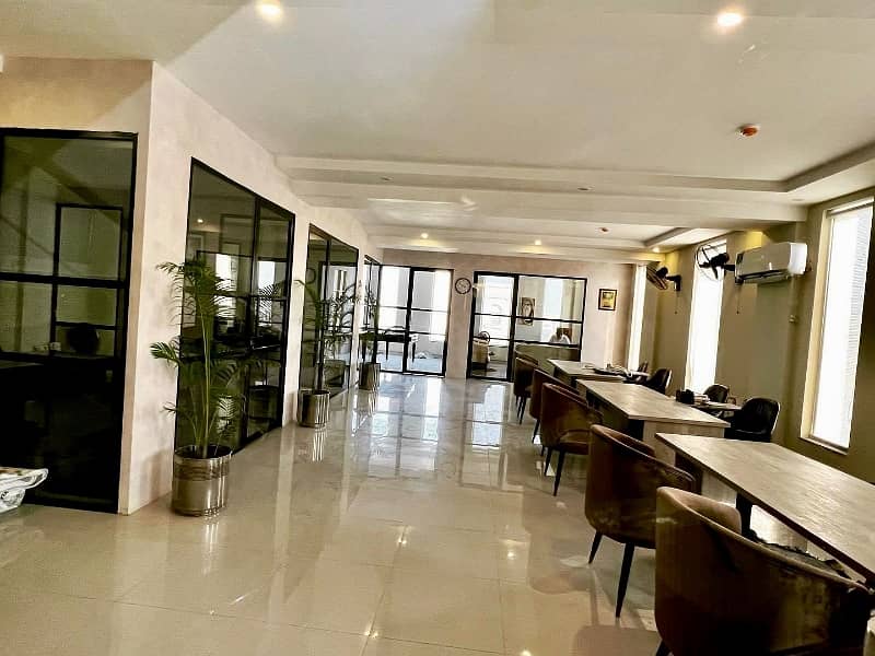 8 MARLA OFFICE WITH BIGGEST ELEVATOR INSTALLED FOR RENT IN DHA PHASE-5 6