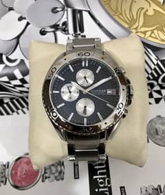 HILFIGER-NEW ORIGINAL WATCH-SEIKO-RADO-OMEGA-ROLEX-TISSOT-ARMANI