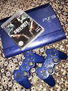 PS3 Super Slim Special Edition (BLUE)